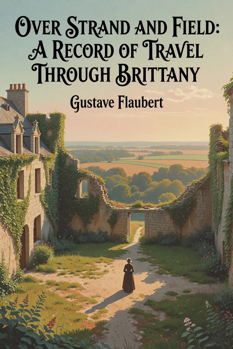 Cover of Over Strand and Field: A Record of Travel through Brittany by Gustave Flaubert
