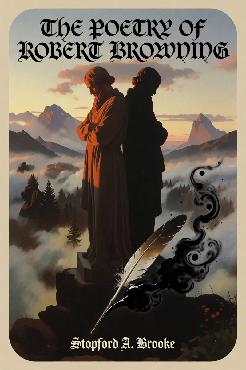 Cover of The poetry of Robert Browning by Stopford A. Brooke