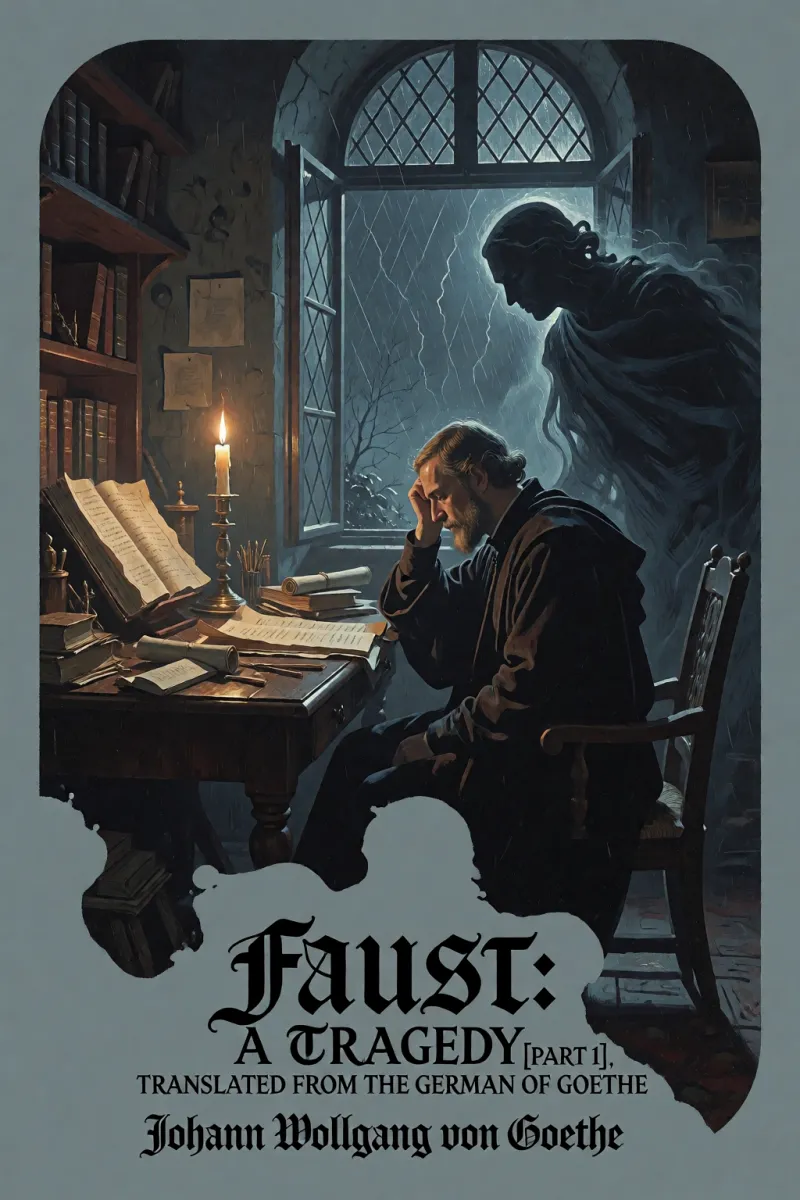 Cover of Faust: a Tragedy [part 1], Translated from the German of Goethe by Johann Wolfgang von Goethe