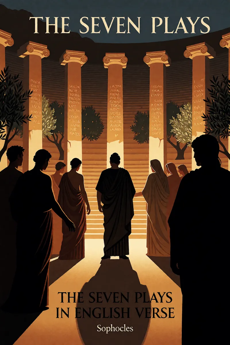Cover of The Seven Plays in English Verse by Sophocles