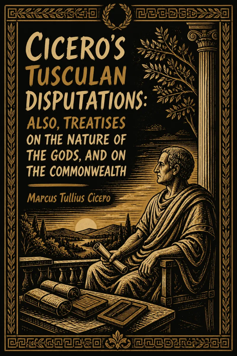 Cover of Cicero's Tusculan Disputations: Also, Treatises On The Nature Of The Gods, And On The Commonwealth by Marcus Tullius Cicero