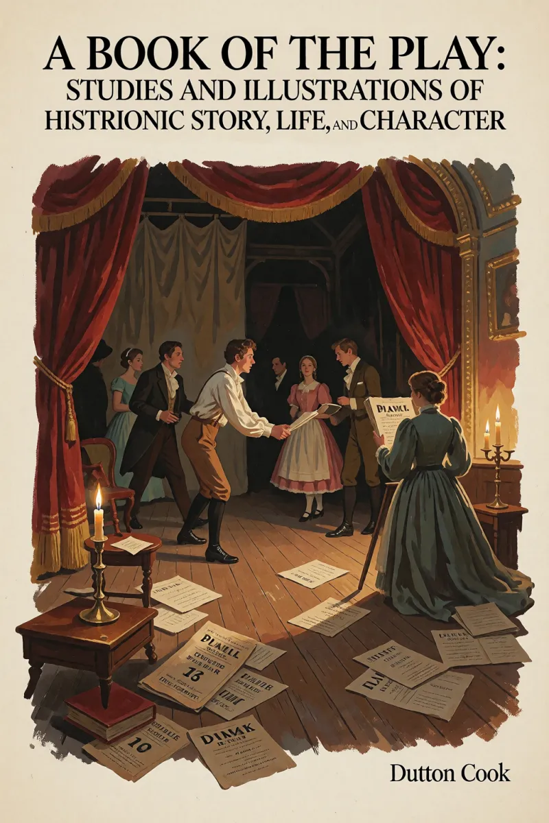 Cover of A Book of the Play: Studies and Illustrations of Histrionic Story, Life, and Character by Dutton Cook