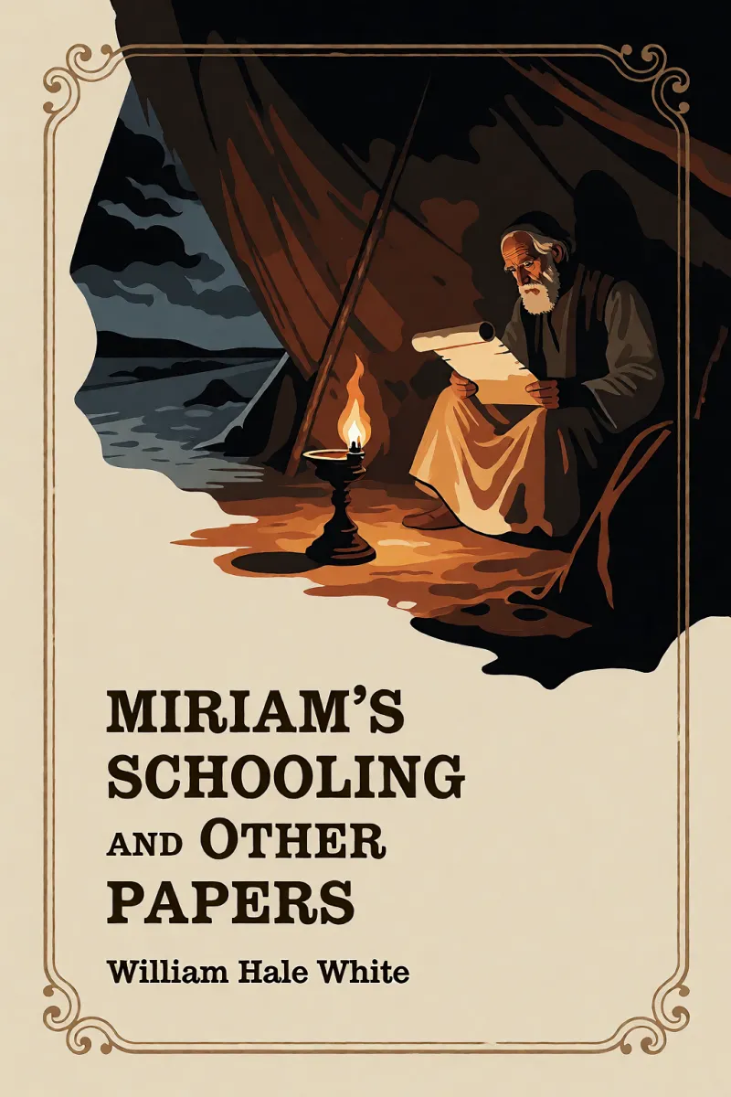 Cover of Miriam's Schooling and Other Papers by William Hale White
