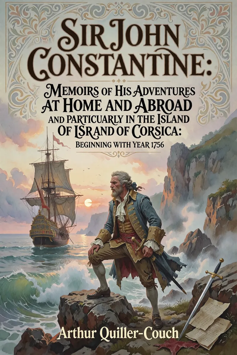 Cover of Sir John Constantine: Memoirs of His Adventures At Home and Abroad and Particularly in the Island of Corsica: Beginning with the Year 1756 by Arthur Quiller-Couch