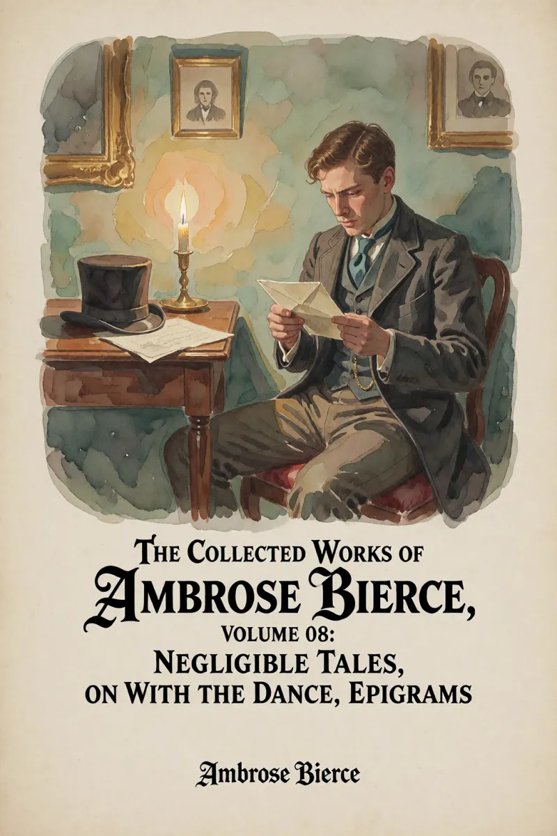 Cover of The Collected Works of Ambrose Bierce, Volume 08: Negligible Tales, On With the Dance, Epigrams by Ambrose Bierce