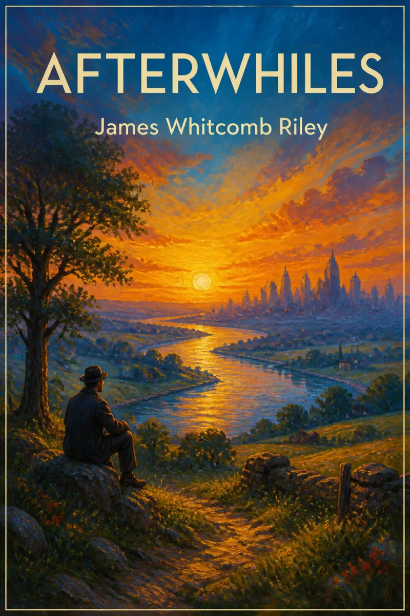 Cover of Afterwhiles by James Whitcomb Riley