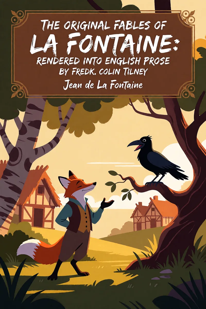 Cover of The Original Fables of La Fontaine: Rendered into English Prose by Fredk. Colin Tilney by Jean de La Fontaine