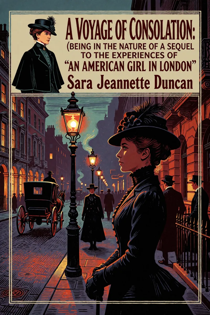 Cover of A Voyage of Consolation: (being in the nature of a sequel to the experiences of 'An American girl in London') by Sara Jeannette Duncan