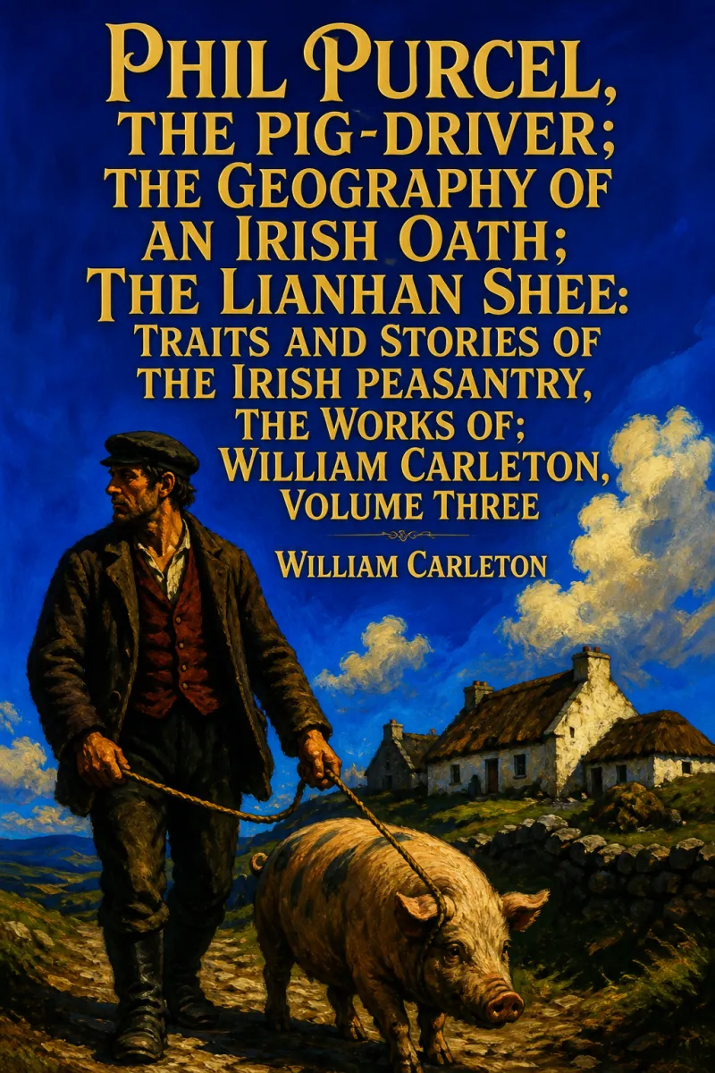 Cover of Phil Purcel, The Pig-Driver; The Geography Of An Irish Oath; The Lianhan Shee: Traits And Stories Of The Irish Peasantry, The Works of: William Carleton, Volume Three by William Carleton