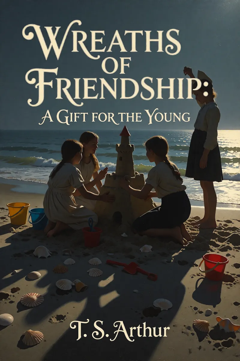Cover of Wreaths of Friendship: A Gift for the Young by T. S. Arthur