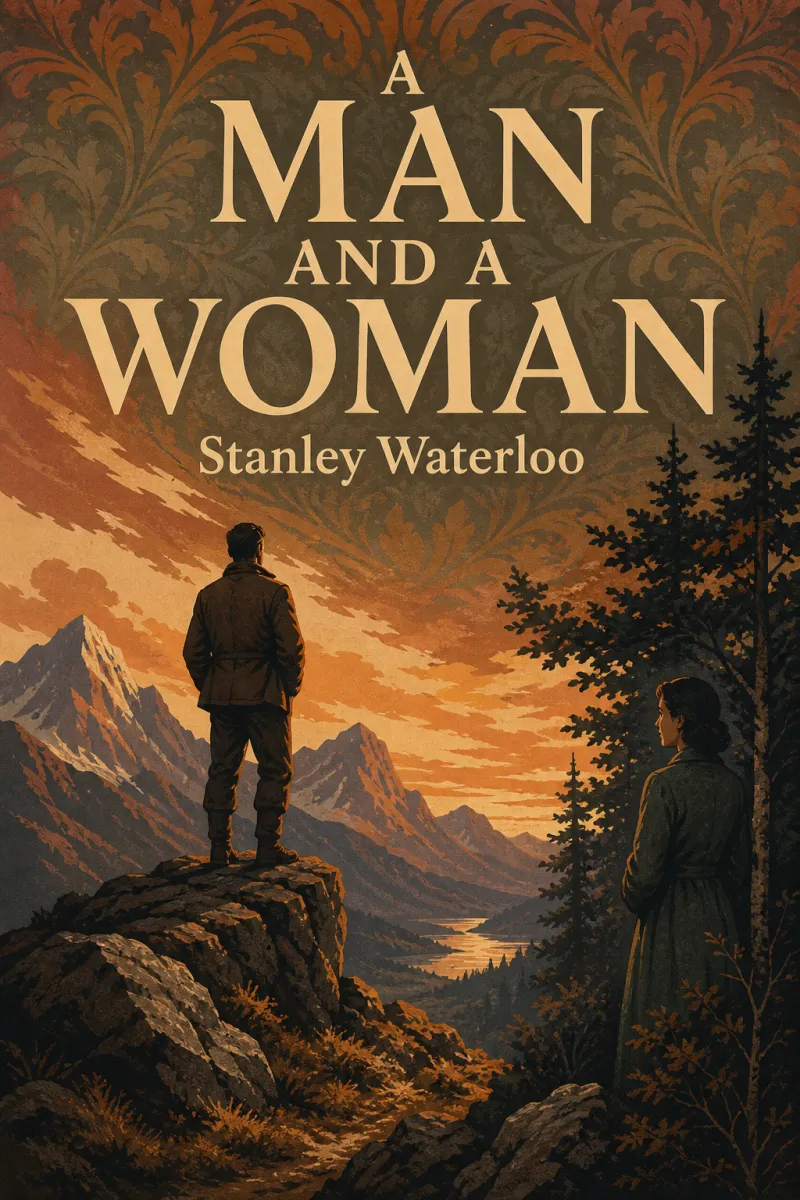 Cover of A Man and a Woman by Stanley Waterloo