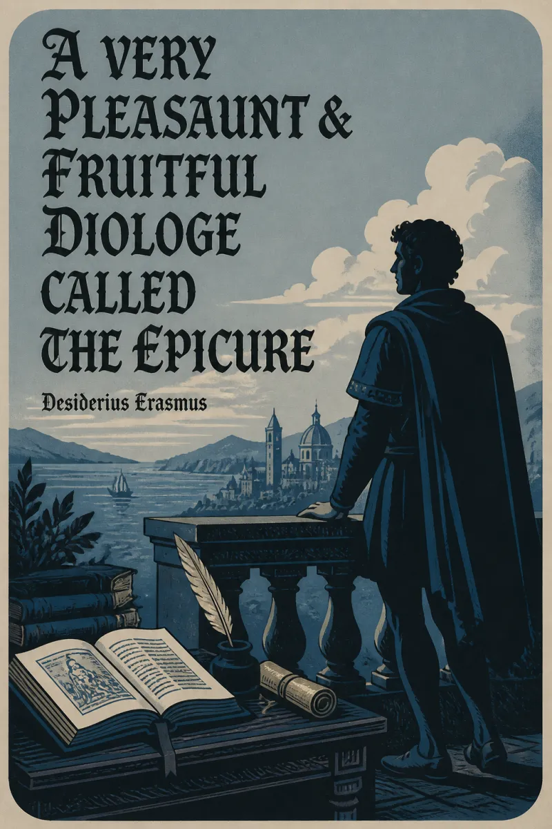 Cover of A Very Pleasaunt & Fruitful Diologe Called the Epicure by Desiderius Erasmus