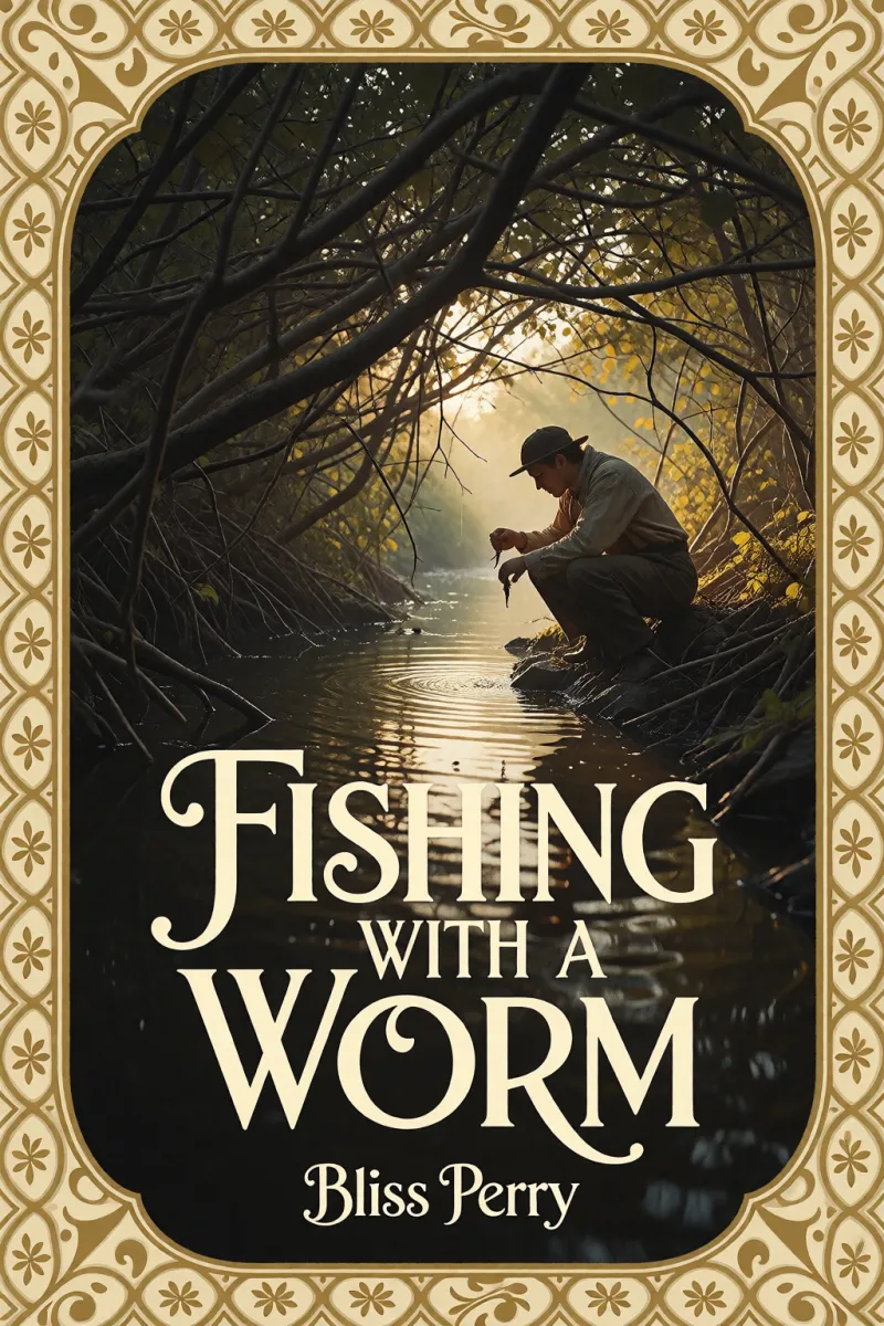 Cover of Fishing with a Worm by Bliss Perry