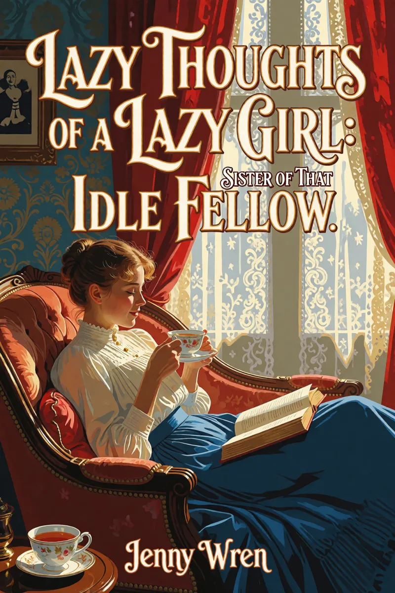 Cover of Lazy Thoughts of a Lazy Girl: Sister of that "Idle Fellow." by Jenny Wren