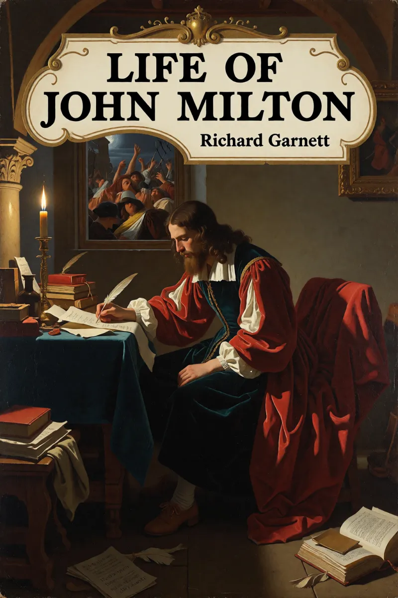 Cover of Life of John Milton by Richard Garnett