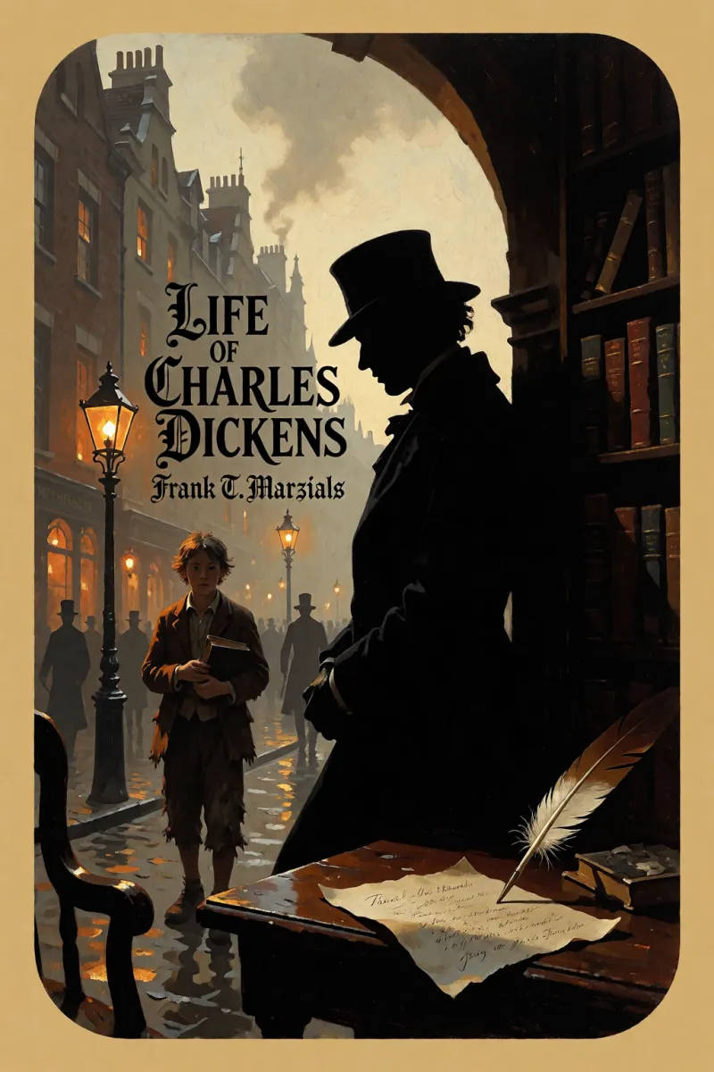 Cover of Life of Charles Dickens by Frank T. Marzials