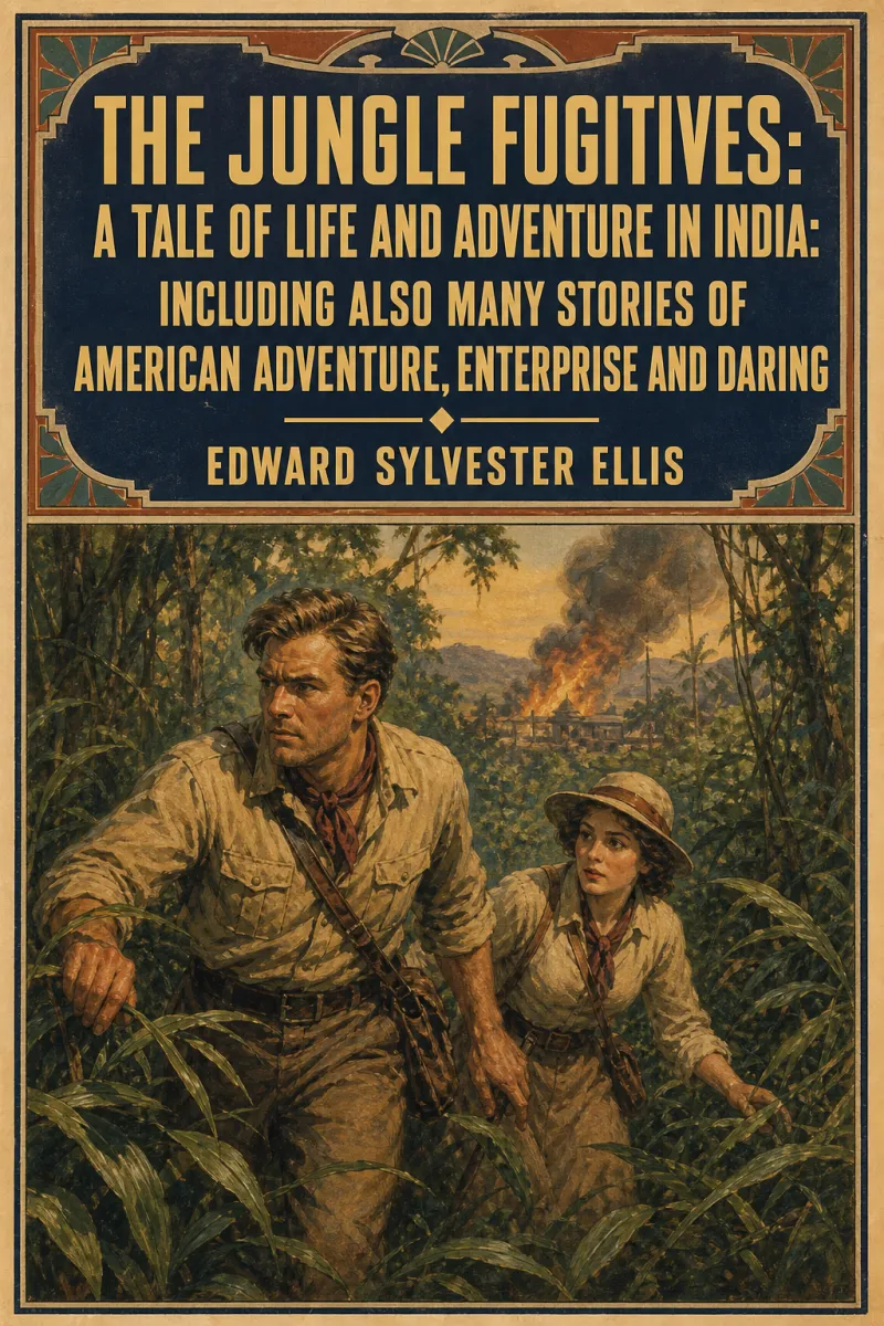 Cover of The Jungle Fugitives: A Tale of Life and Adventure in India: Including also Many Stories of American Adventure, Enterprise and Daring by Edward Sylvester Ellis