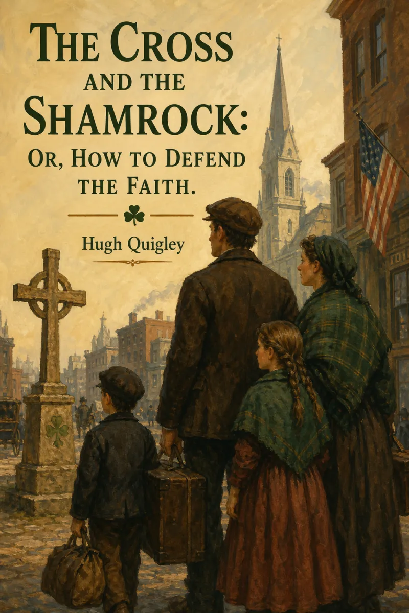 Cover of The Cross and the Shamrock: Or, How To Defend The Faith. An Irish-American Catholic Tale Of Real Life, Descriptive Of The Temptations, Sufferings, Trials, And Triumphs Of The Children Of St. Patrick In The Great Republic Of Washington. A Book For The Entertainment And Special Instructions Of The Catholic Male And Female Servants Of The United States. by Hugh Quigley