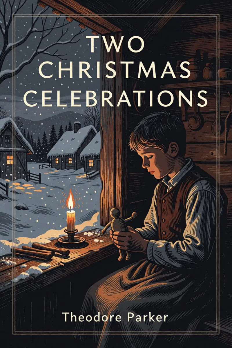 Cover of Two Christmas Celebrations by Theodore Parker