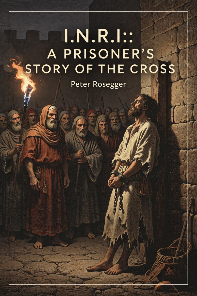 Cover of I.N.R.I.: A prisoner's Story of the Cross by Peter Rosegger