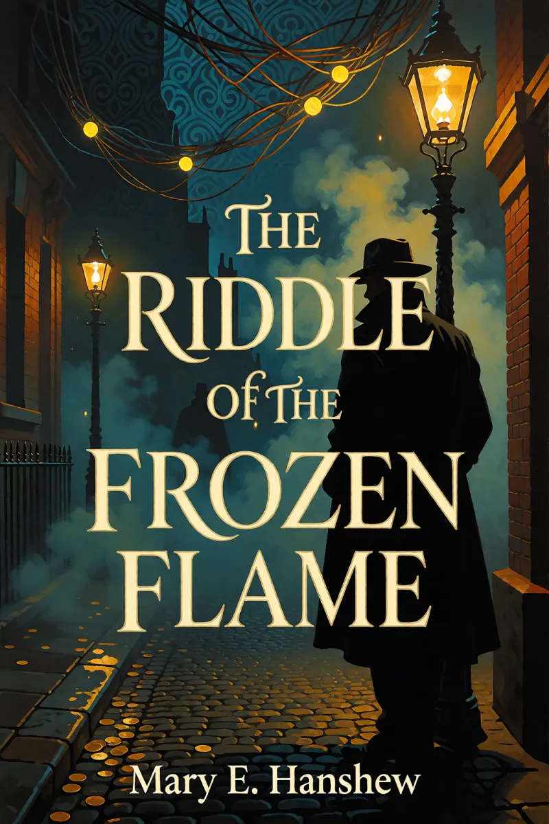 Cover of The Riddle of the Frozen Flame by Mary E. Hanshew