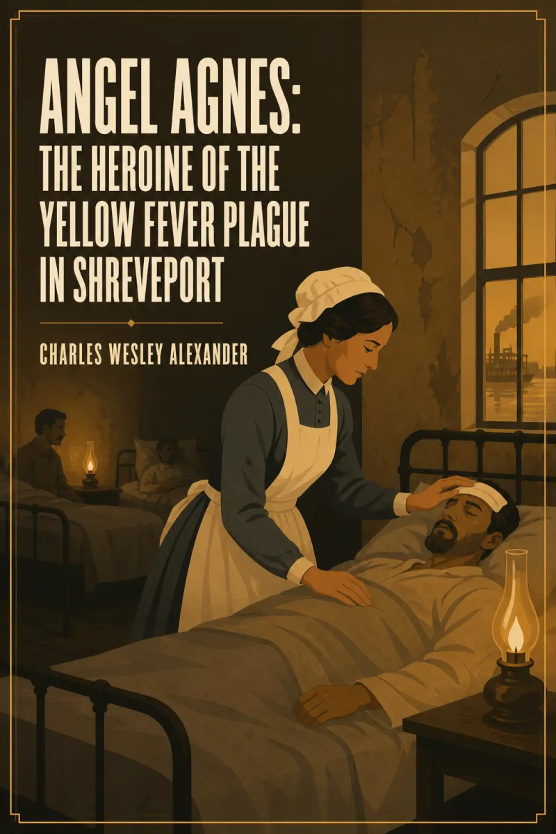 Cover of Angel Agnes: The Heroine of the Yellow Fever Plague in Shreveport by Charles Wesley Alexander