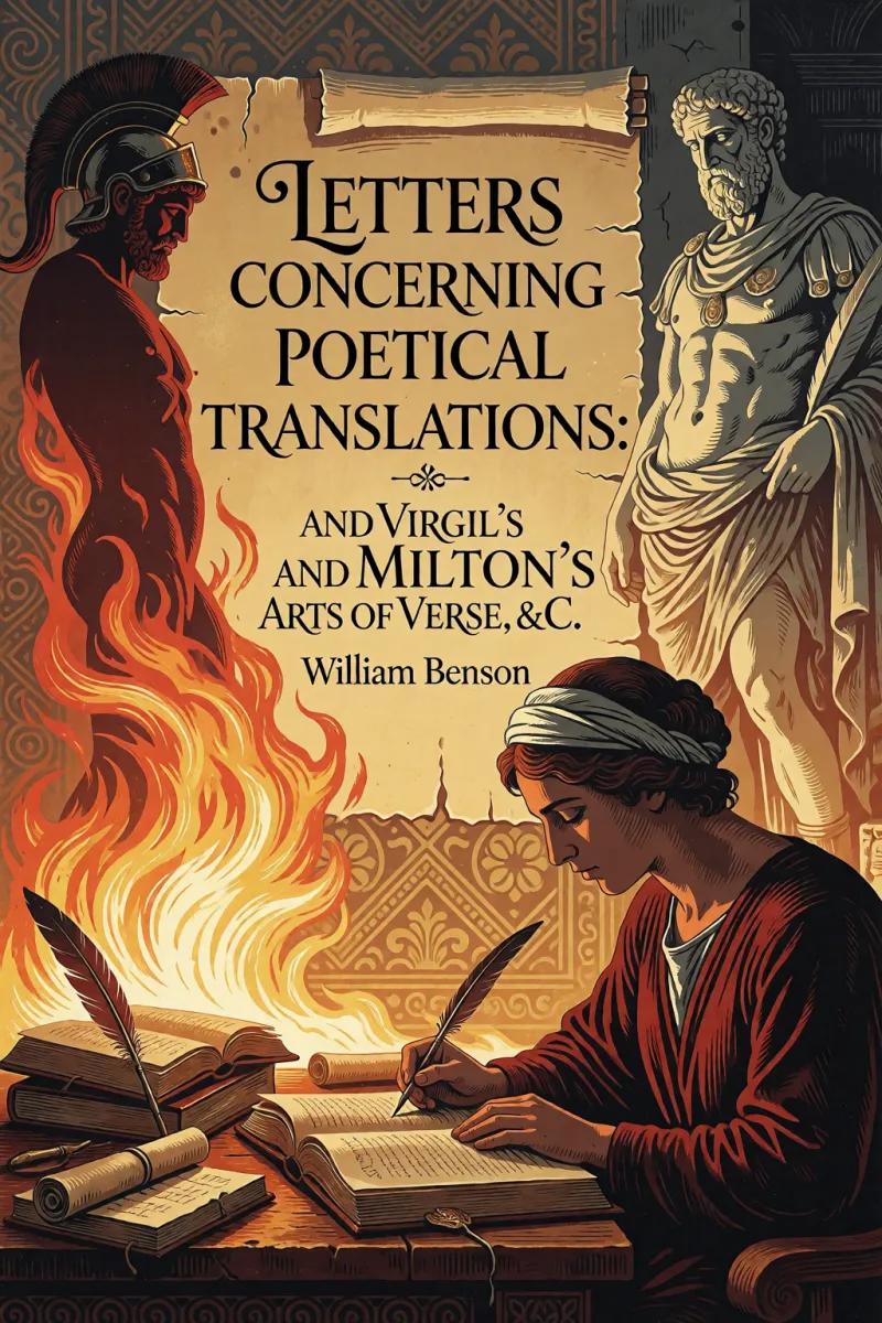 Cover of Letters Concerning Poetical Translations: And Virgil's and Milton's Arts of Verse, &c. by William Benson
