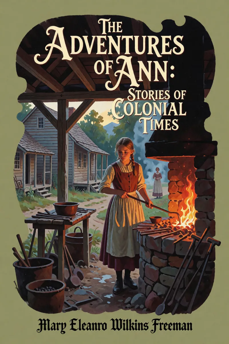 Cover of The Adventures of Ann: Stories of Colonial Times by Mary Eleanor Wilkins Freeman