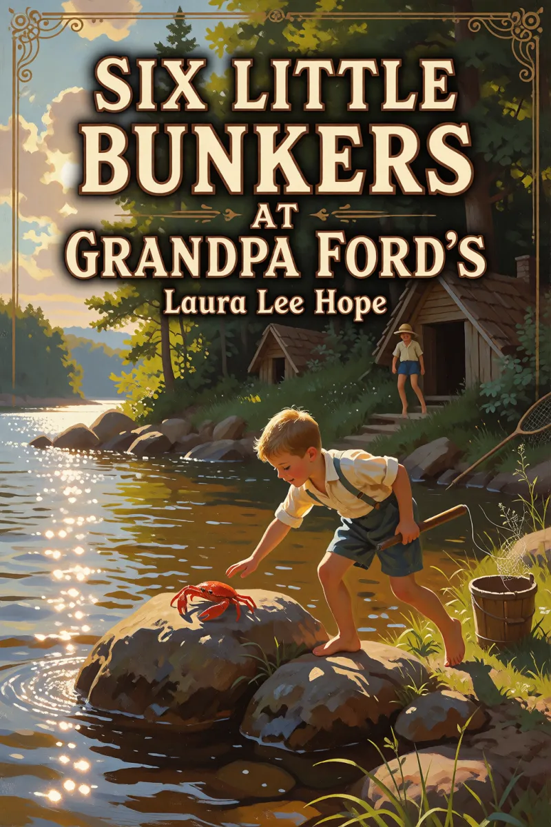 Cover of Six little Bunkers at Grandpa Ford's by Laura Lee Hope