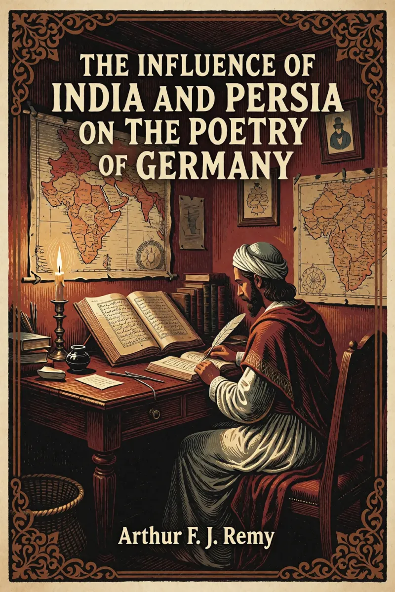 Cover of The Influence of India and Persia on the Poetry of Germany by Arthur F. J. Remy