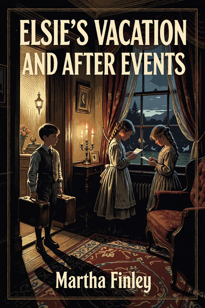 Cover of Elsie's Vacation and After Events by Martha Finley