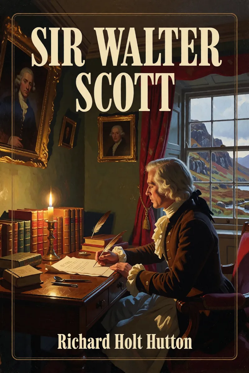 Cover of Sir Walter Scott by Richard Holt Hutton