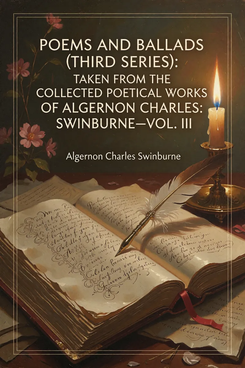 Cover of Poems and Ballads (Third Series): Taken from The Collected Poetical Works of Algernon Charles: Swinburne—Vol. III by Algernon Charles Swinburne