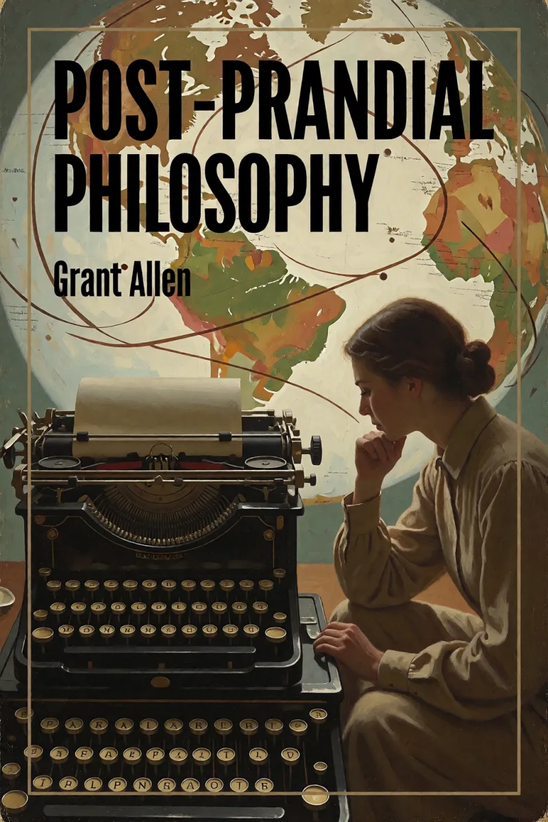 Cover of Post-Prandial Philosophy by Grant Allen