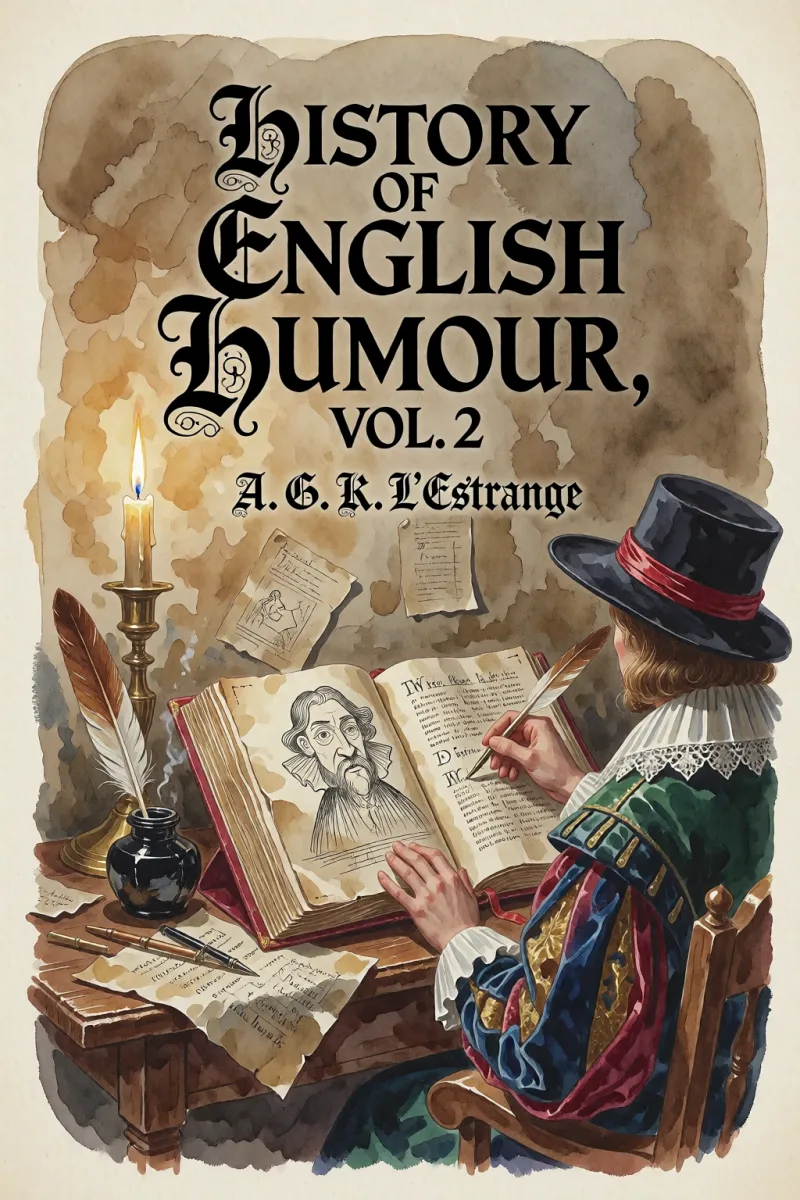 Cover of History of English Humour, Vol. 2 by A. G. K. L'Estrange