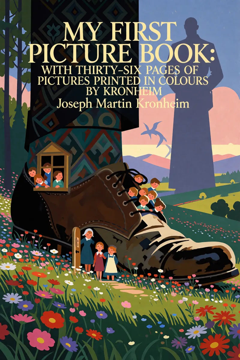 Cover of My First Picture Book: With Thirty-six Pages of Pictures Printed in Colours by Kronheim by Joseph Martin Kronheim