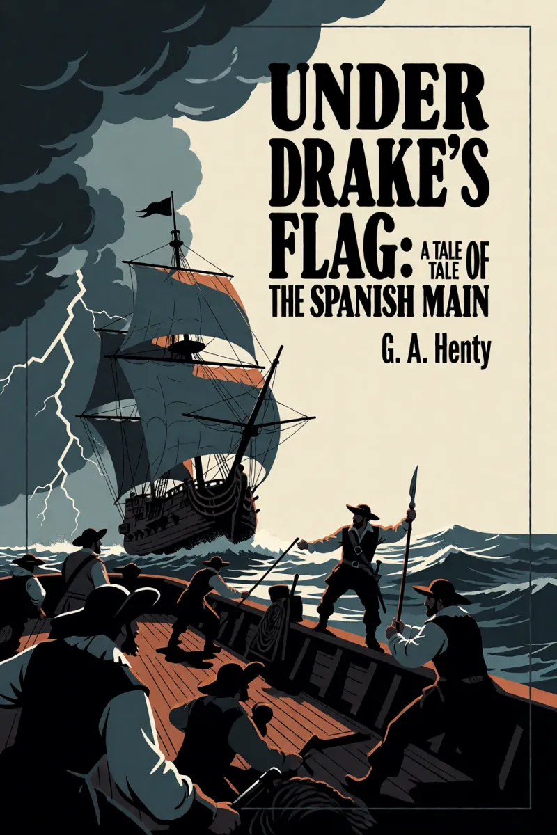 Cover of Under Drake's Flag: A Tale of the Spanish Main by G. A. Henty