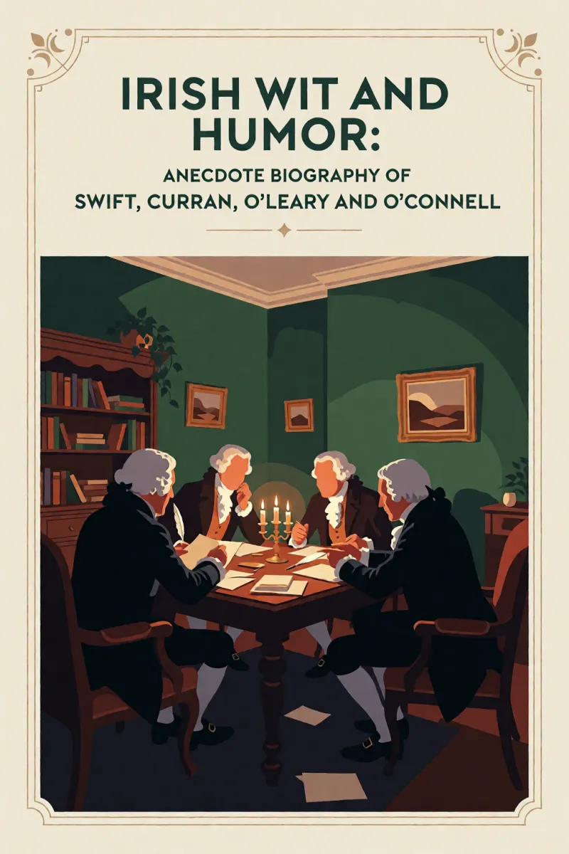 Cover of Irish Wit and Humor: Anecdote Biography of Swift, Curran, O'Leary and O'Connell by Anonymous