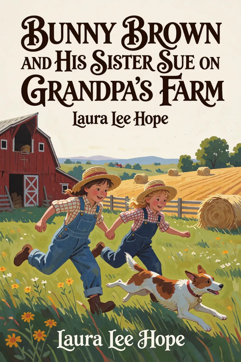 Cover of Bunny Brown and His Sister Sue on Grandpa's Farm by Laura Lee Hope
