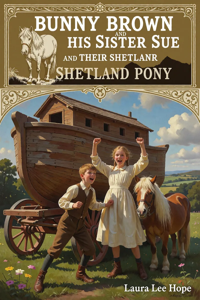 Cover of Bunny Brown and His Sister Sue and Their Shetland Pony by Laura Lee Hope