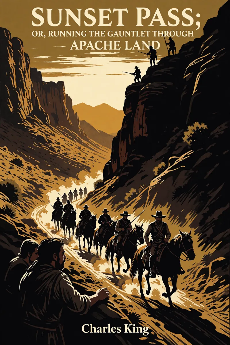 Cover of Sunset Pass; or, Running the Gauntlet Through Apache Land by Charles King