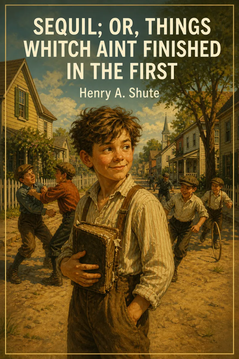 Cover of "Sequil"; Or, Things Whitch Aint Finished in the First by Henry A. Shute