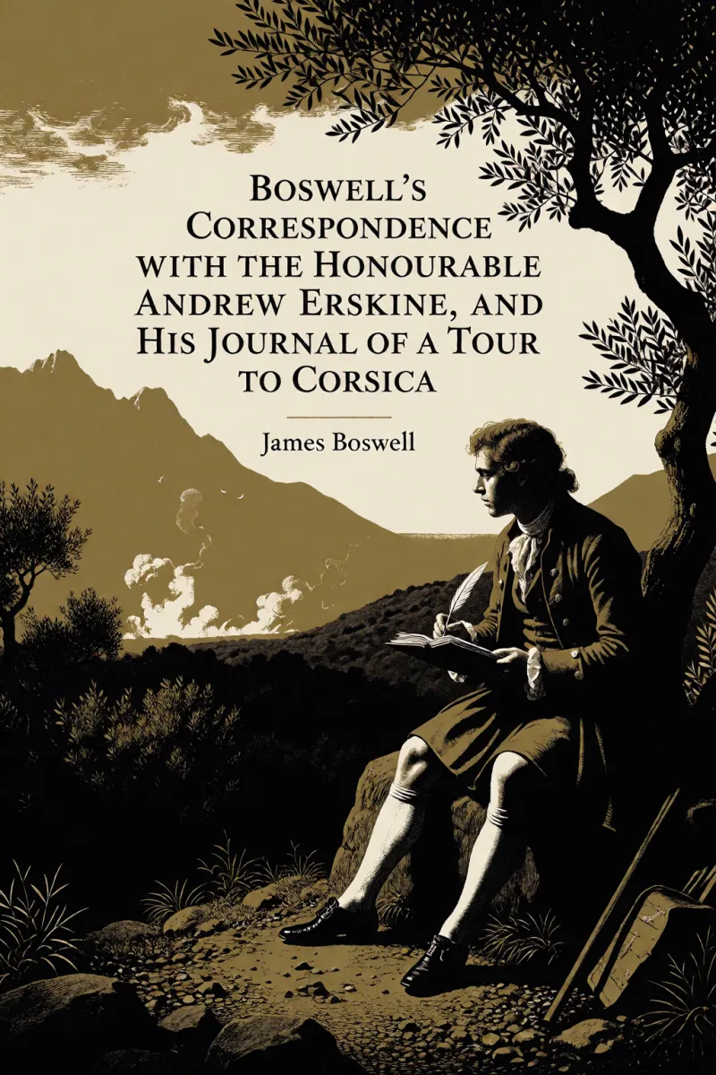 Cover of Boswell's Correspondence with the Honourable Andrew Erskine, and His Journal of a Tour to Corsica by James Boswell