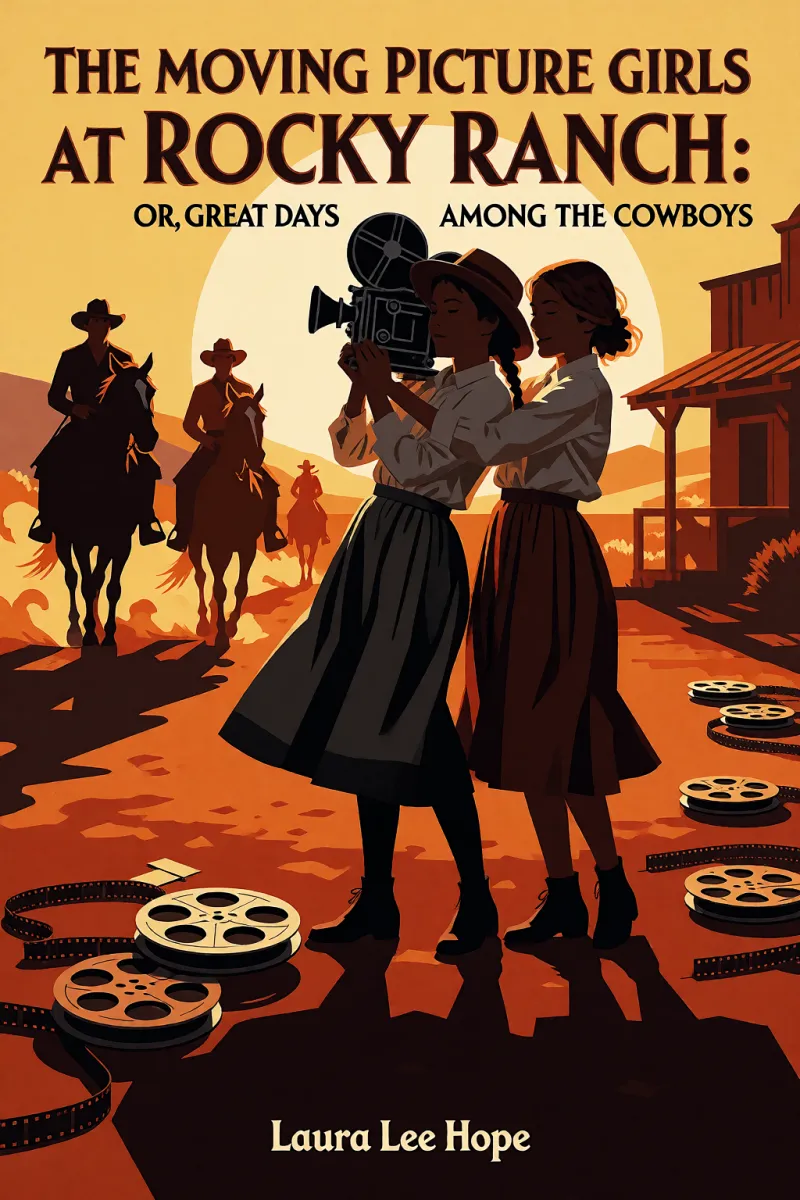 Cover of The Moving Picture Girls at Rocky Ranch: Or, Great Days Among the Cowboys by Laura Lee Hope
