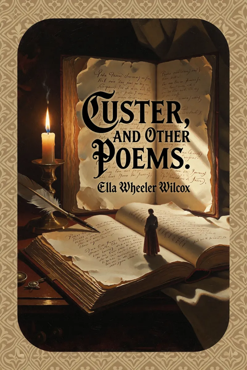 Cover of Custer, and Other Poems. by Ella Wheeler Wilcox