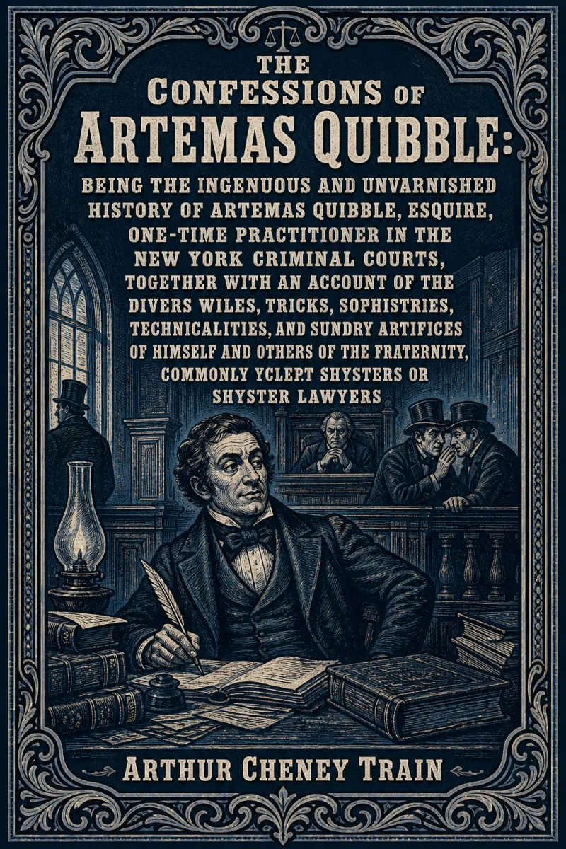 Cover of The Confessions of Artemas Quibble: Being the Ingenuous and Unvarnished History of Artemas Quibble, Esquire, One-Time Practitioner in the New York Criminal Courts, Together with an Account of the Divers Wiles, Tricks, Sophistries, Technicalities, and Sundry Artifices of Himself and Others of the Fraternity, Commonly Yclept "Shysters" or "Shyster Lawyers" by Arthur Cheney Train