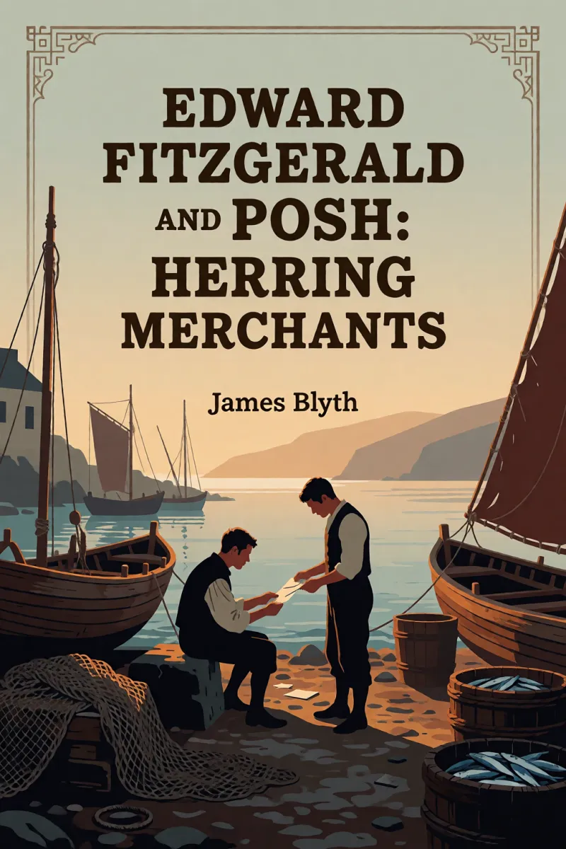 Cover of Edward FitzGerald and "Posh": "Herring Merchants" by James Blyth
