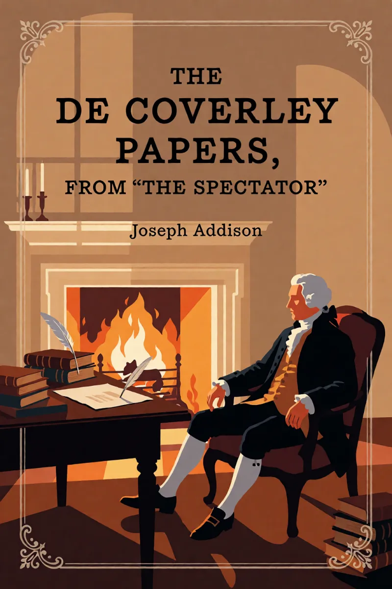 Cover of The De Coverley Papers, From 'The Spectator' by Joseph Addison