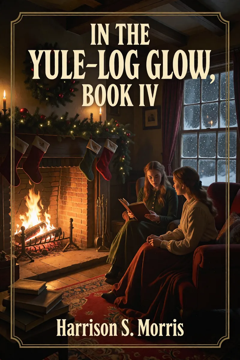 Cover of In The Yule-Log Glow, Book IV by Harrison S. Morris