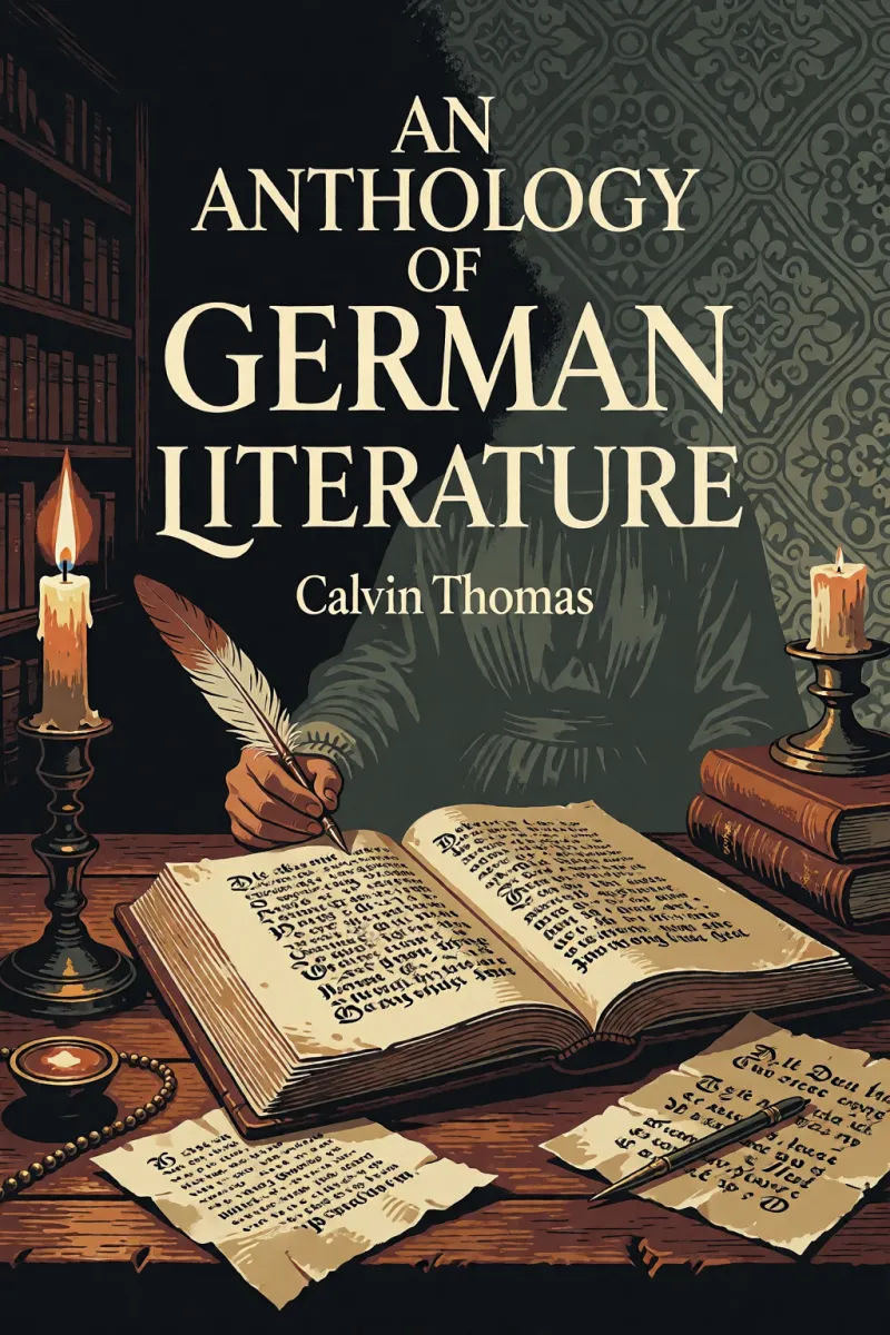 Cover of An anthology of German literature by Calvin Thomas